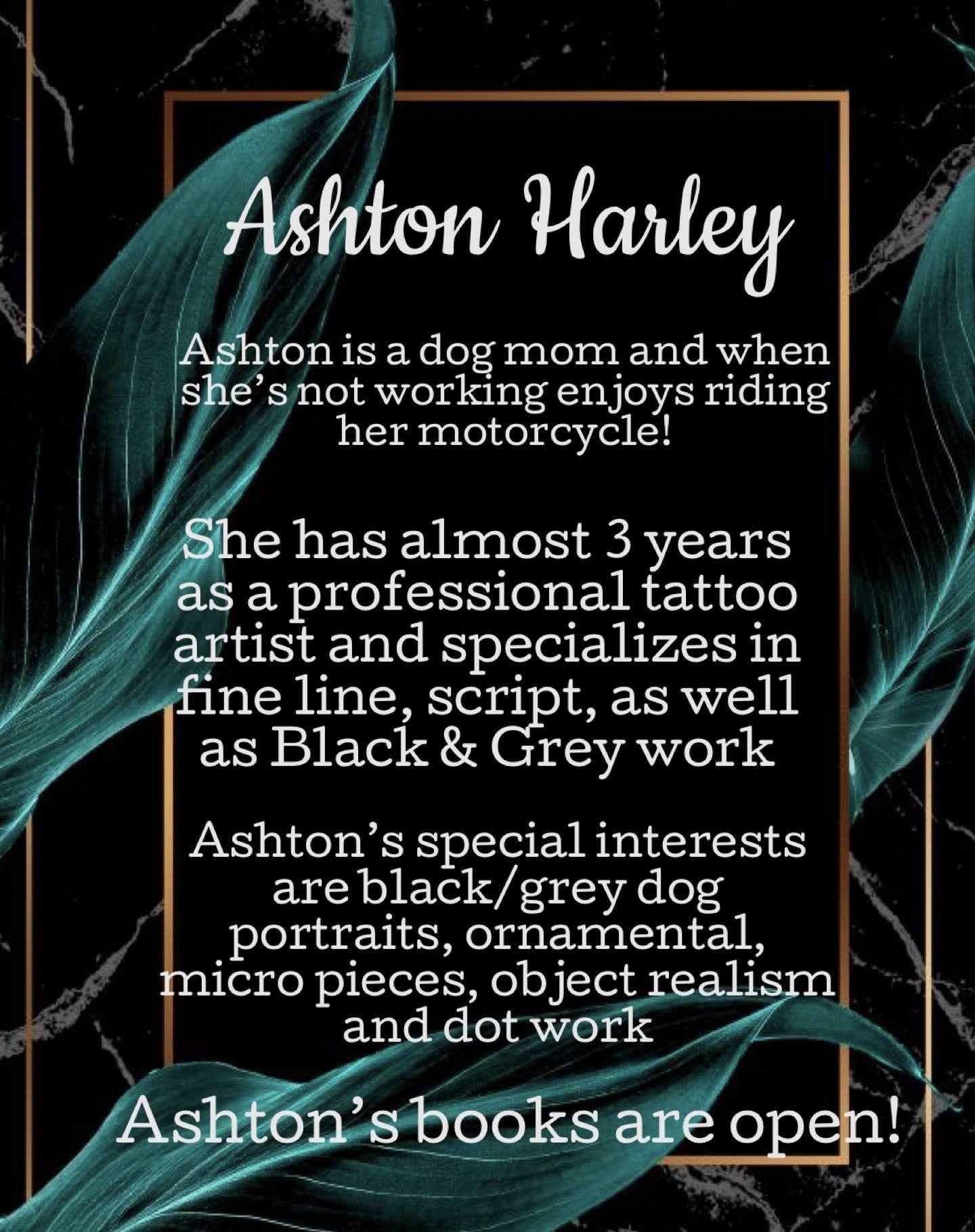 Ashton — Harley Ink