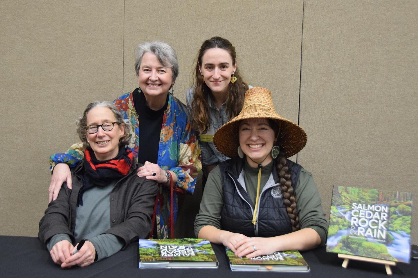 Thank you to everyone who came out to our event in collaboration with @mountaineersorg last night to celebrate the incredible Olympic Peninsula through storytelling from Braided River&rsquo;s newest book SALMON, CEDAR, ROCK and RAIN: WASHINGTON&rsquo