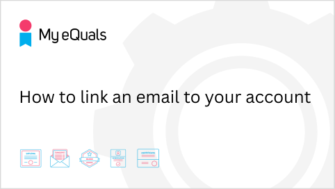 How to link an email to your account