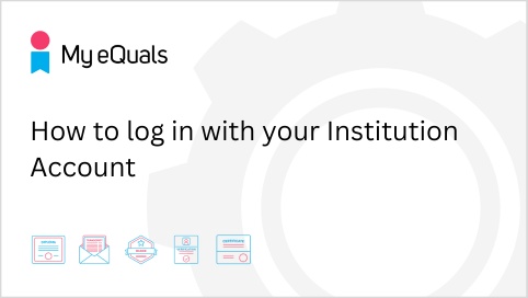 How to log in with your Institution Account
