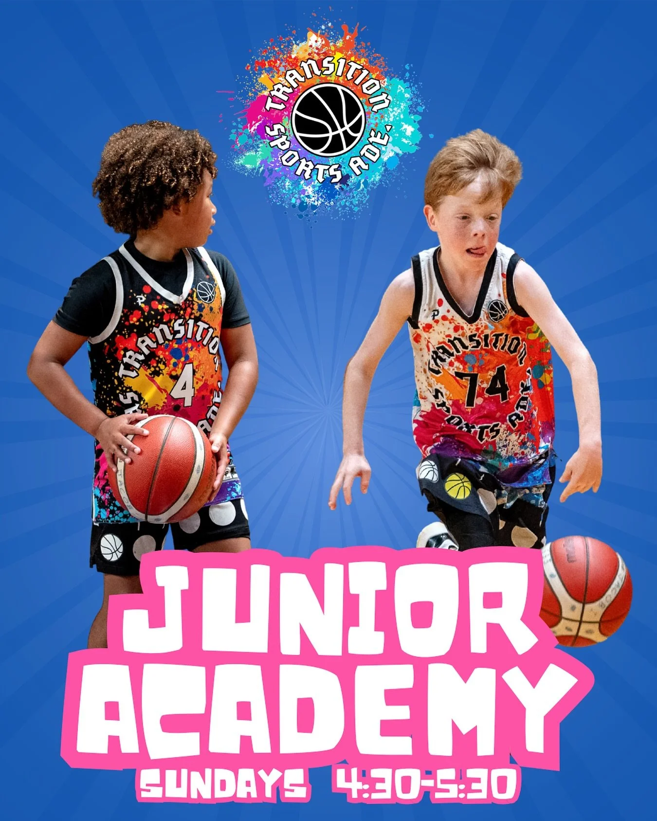 Is your child 8 or older, or just starting out in basketball? Fast-track their development in a fun, supportive environment with our Junior Academy program that runs every Sunday from 4:30-5:30pm at Shoot HQ, Adelaide.

This beginner focused program 