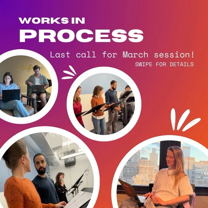 Writers!!

Our next Works in Process is coming up fast! Submit ASAP if you want to be considered for our next session. 

Need more time? No worries! Submissions are accepted on a rolling basis, so you can submit any time to be considered for future s