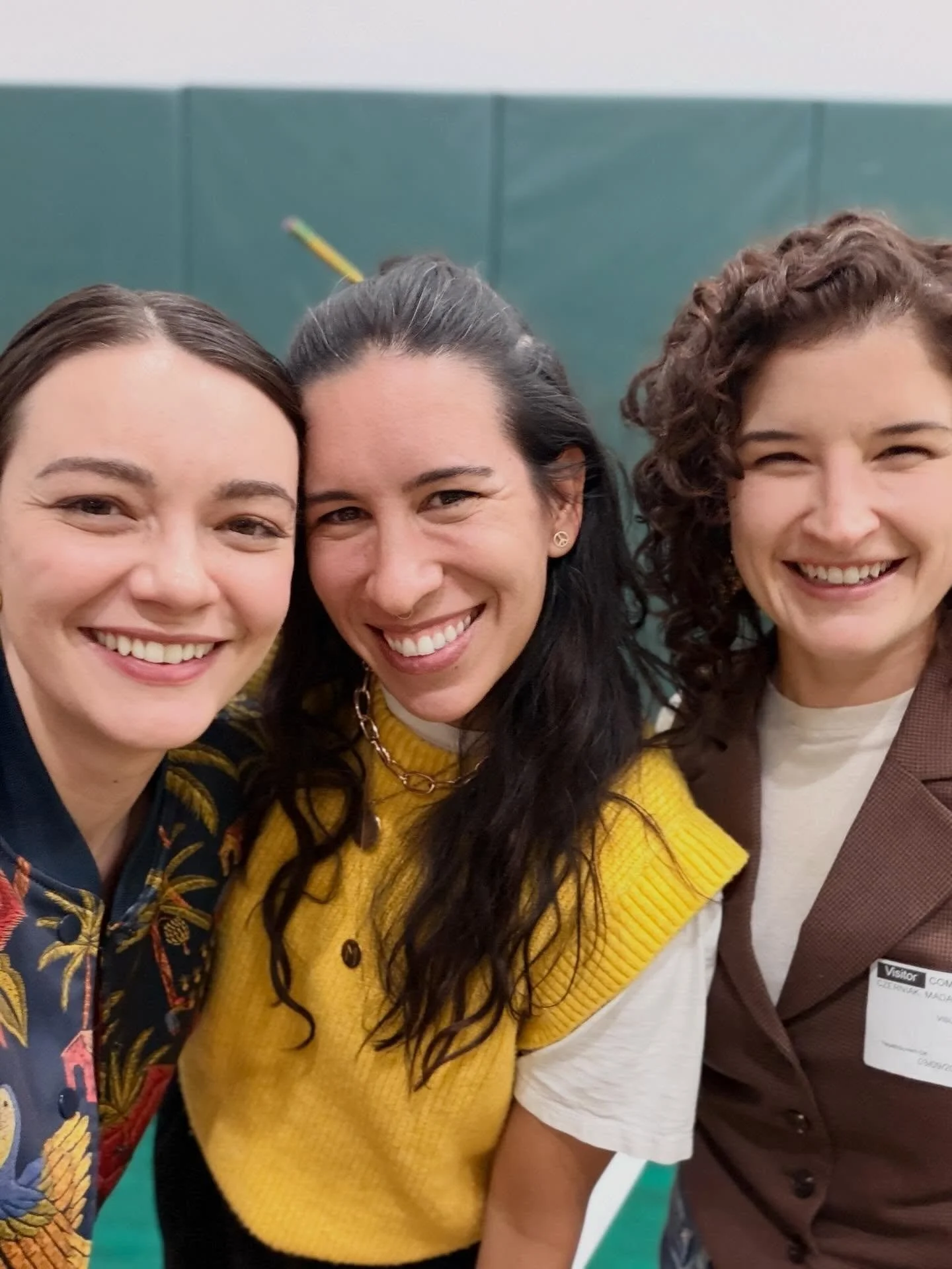 Thanks to @monakirsch for inviting us to advise Comp Sci High students on their projects for the Student Film Expo! We were thrilled to be included in such an amazing, inspiring program and left all hopped up on hope for the future.