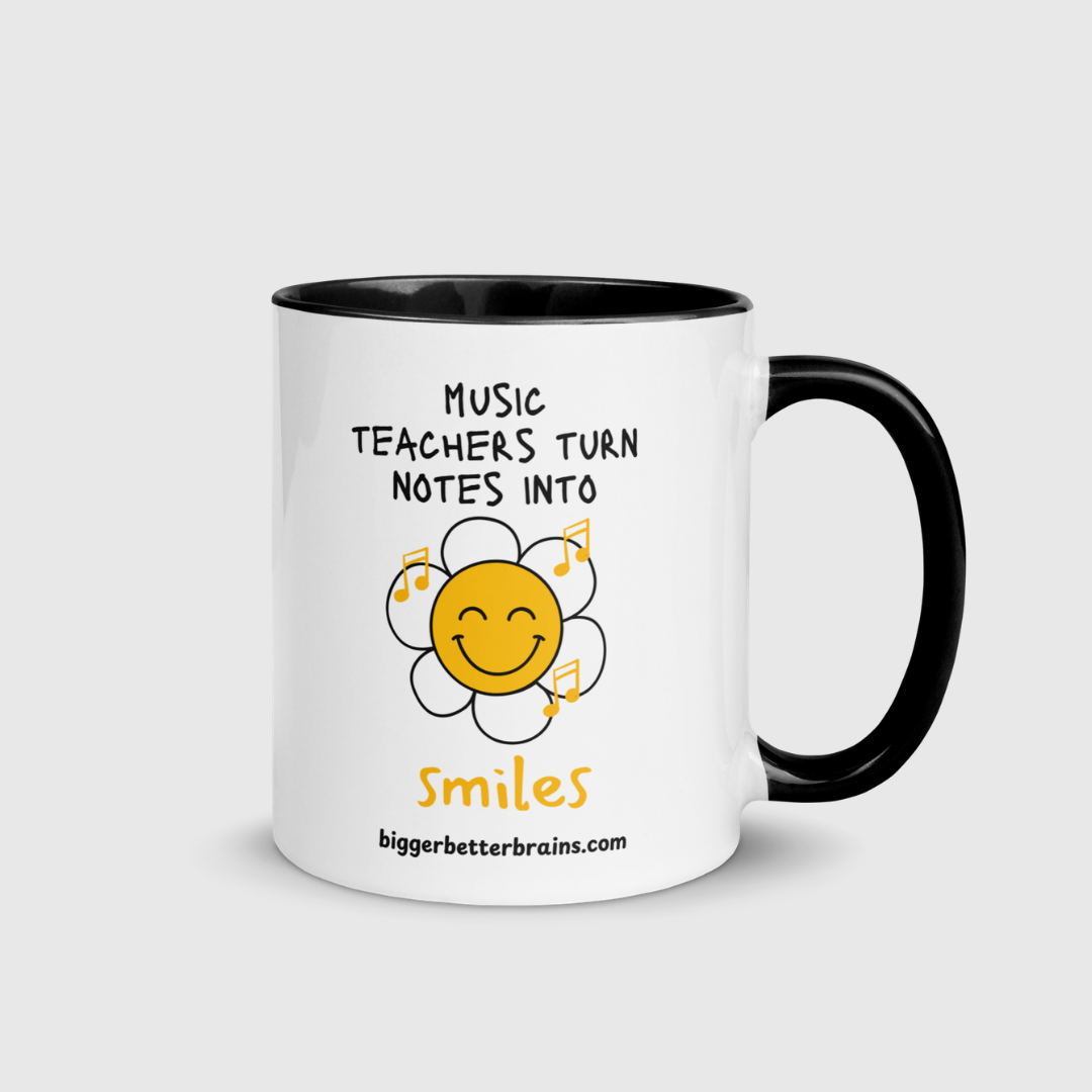 Music Teachers Turn Notes Into Smiles Mug
