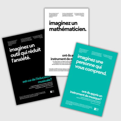 Imagine A... Digital Posters (French)