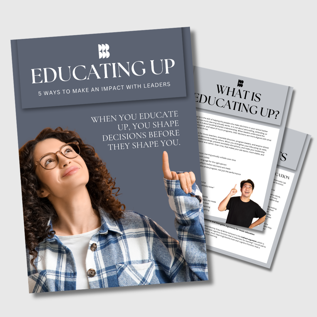 BBB Educating Up Book - 5 ways to make an impact with leaders