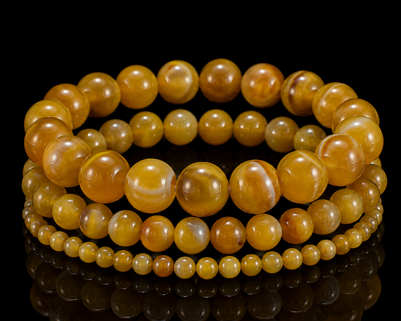Yellow Agate Bracelet