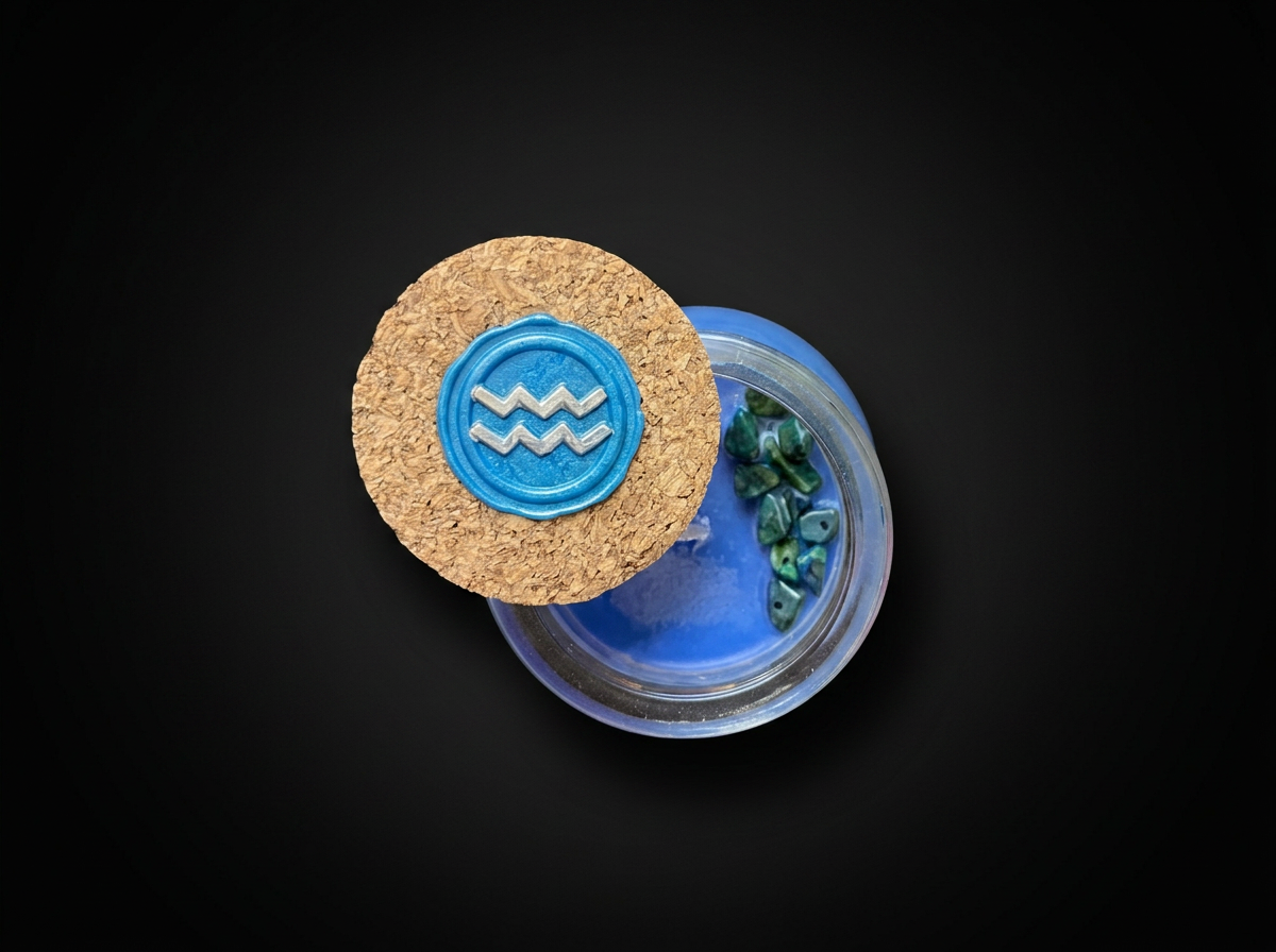 Aquarius Working Candle