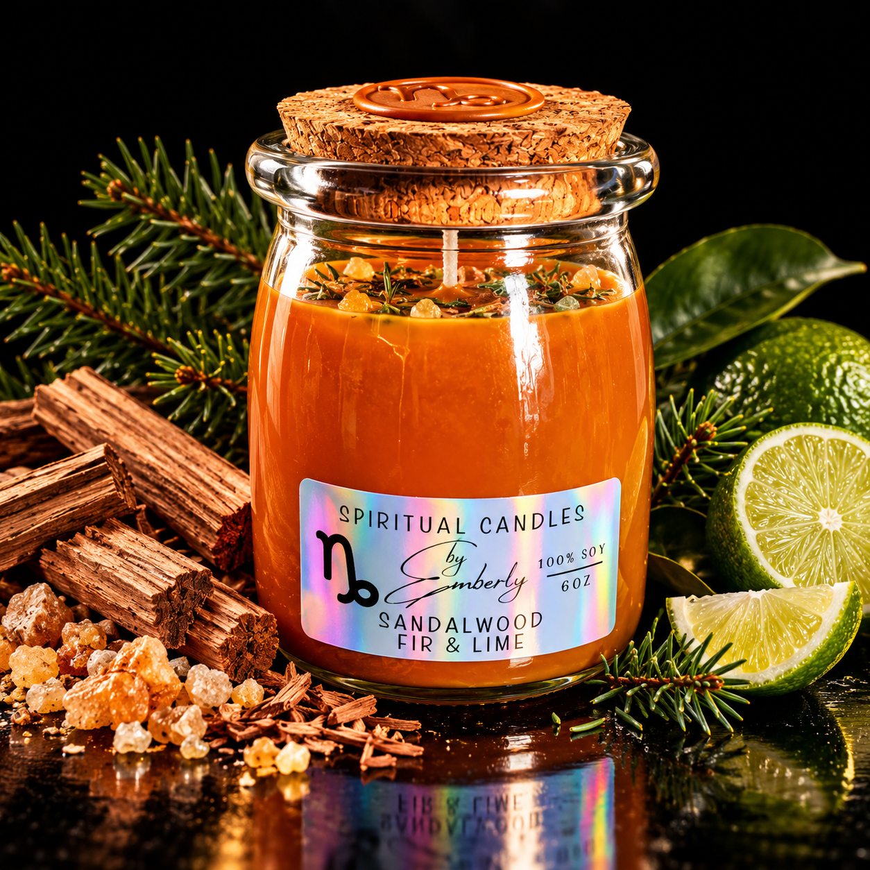 Capricorn Working Candle