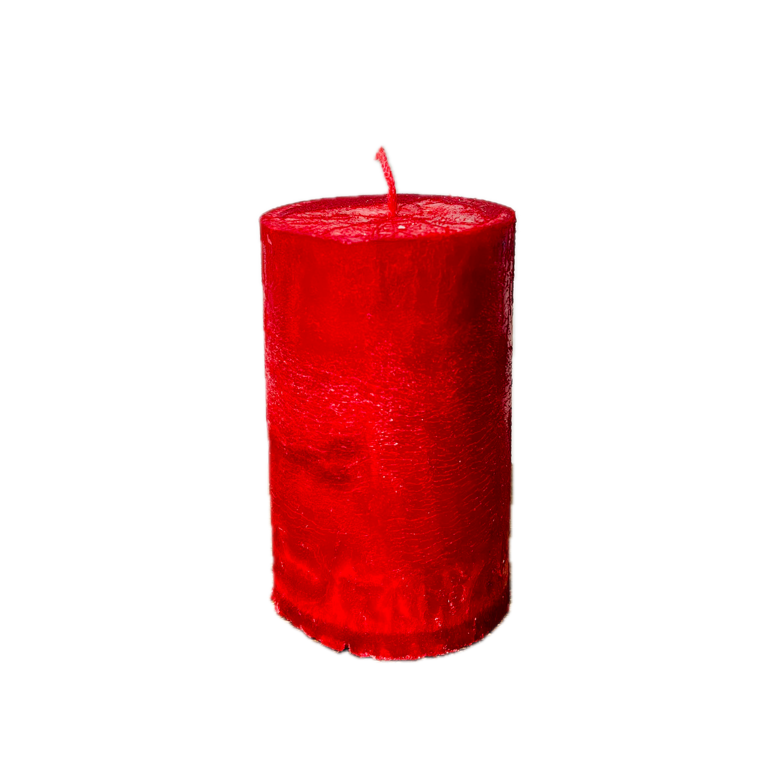 4in Ice Pillar - Cherry Red