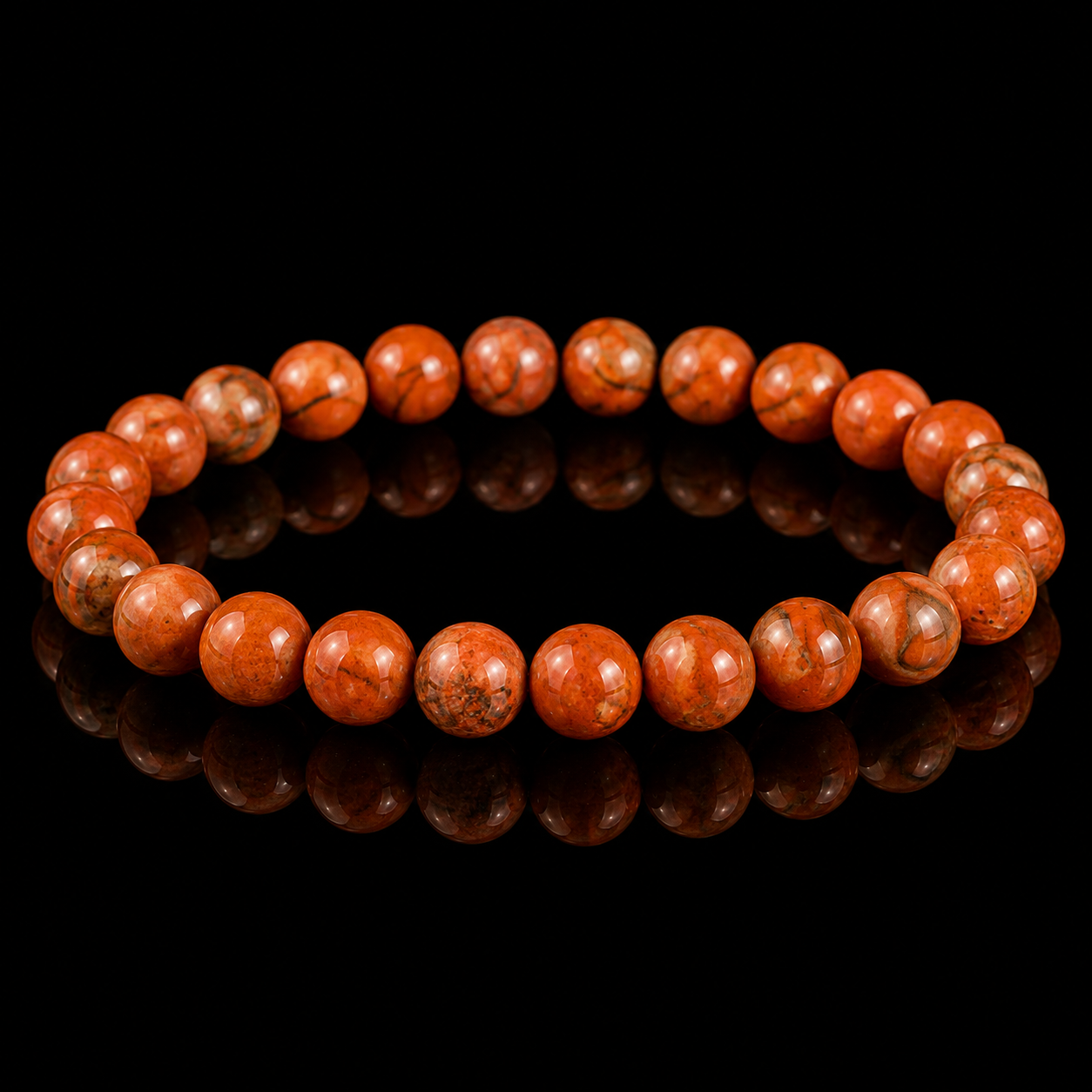 Orange Jasper Bracelet