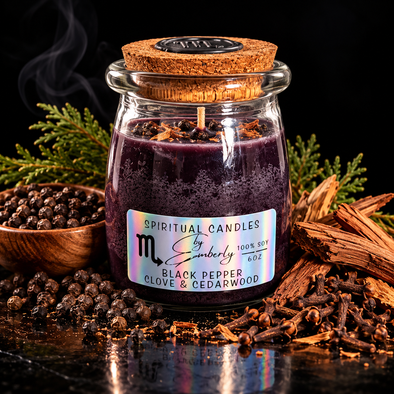 Scorpio Working Candle
