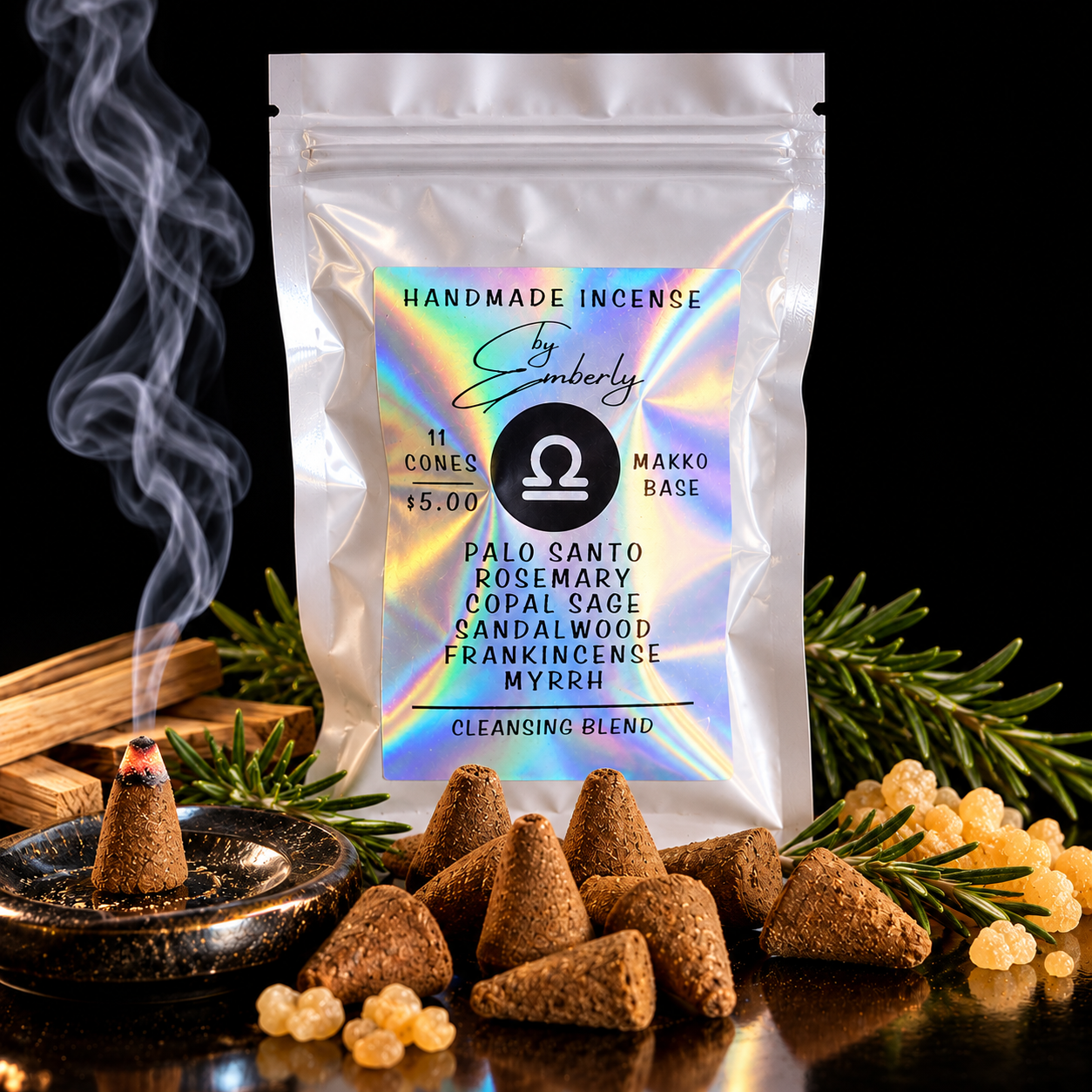 Libra New Moon - Cleansing Incense