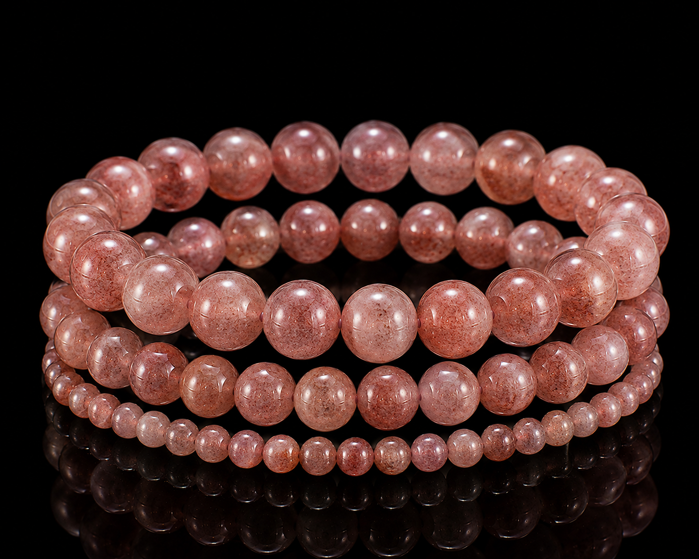 Strawberry Quartz Bracelet