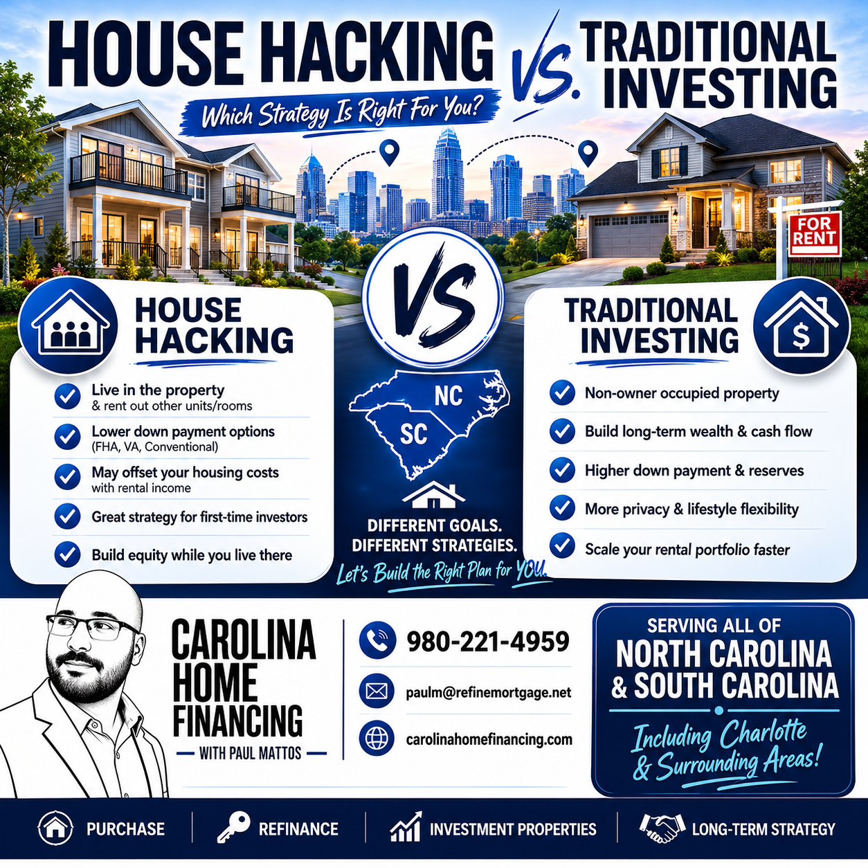 House Hacking vs Traditional Investing