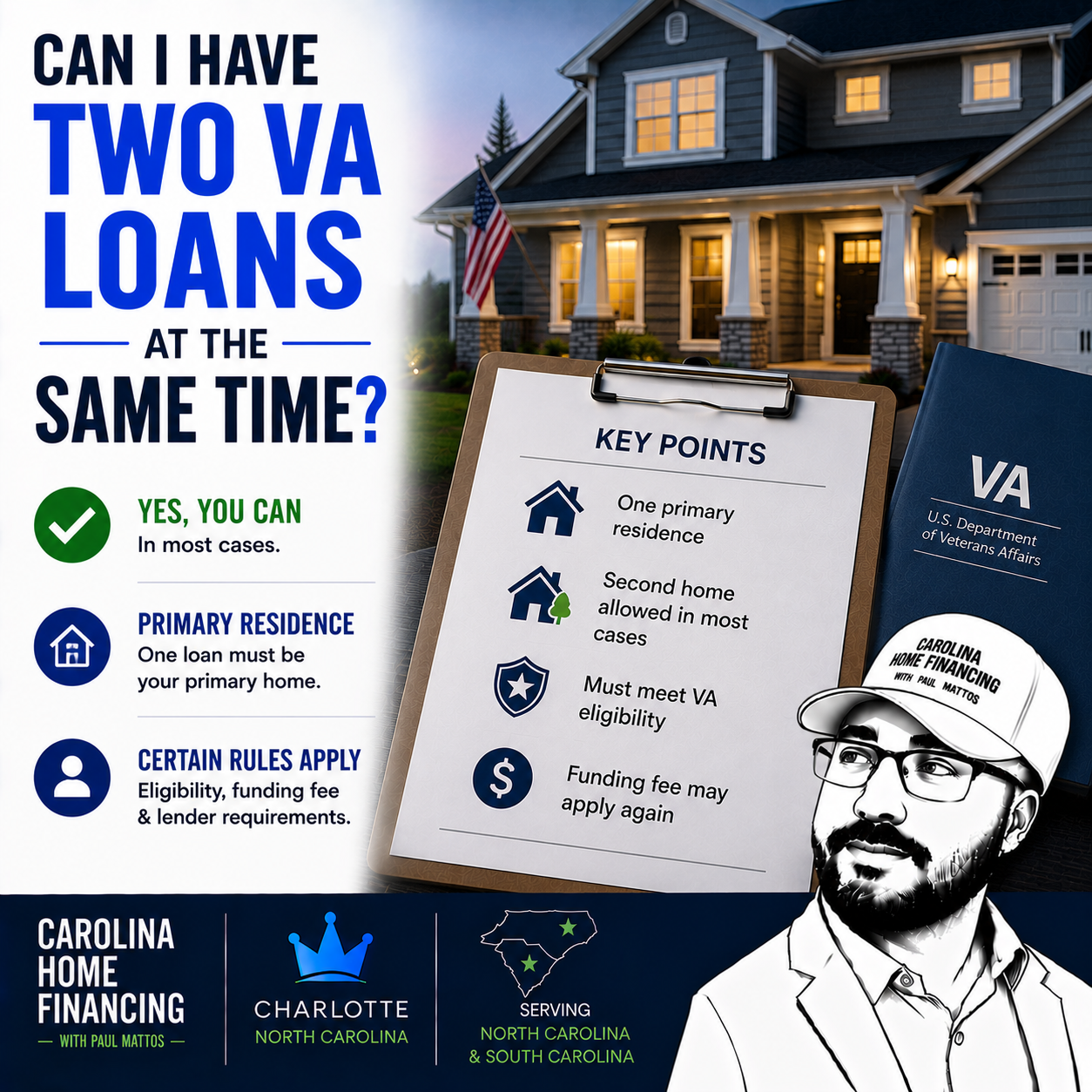 Can I Have Two VA Loans at the Same Time?