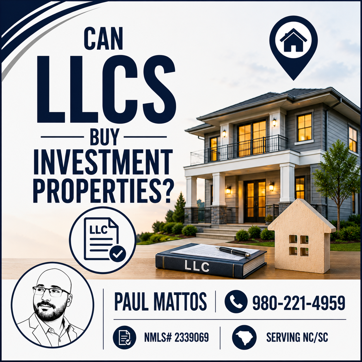 Can LLCs Buy Investment Properties?