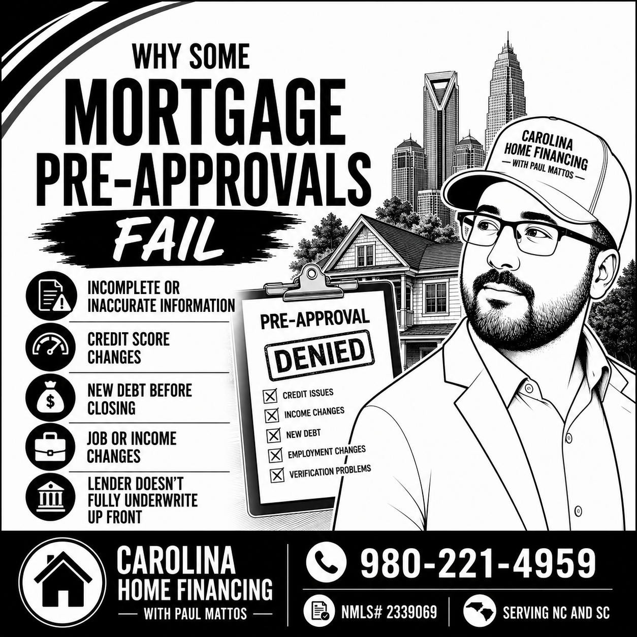 Why Some Mortgage Pre-Approvals Fail