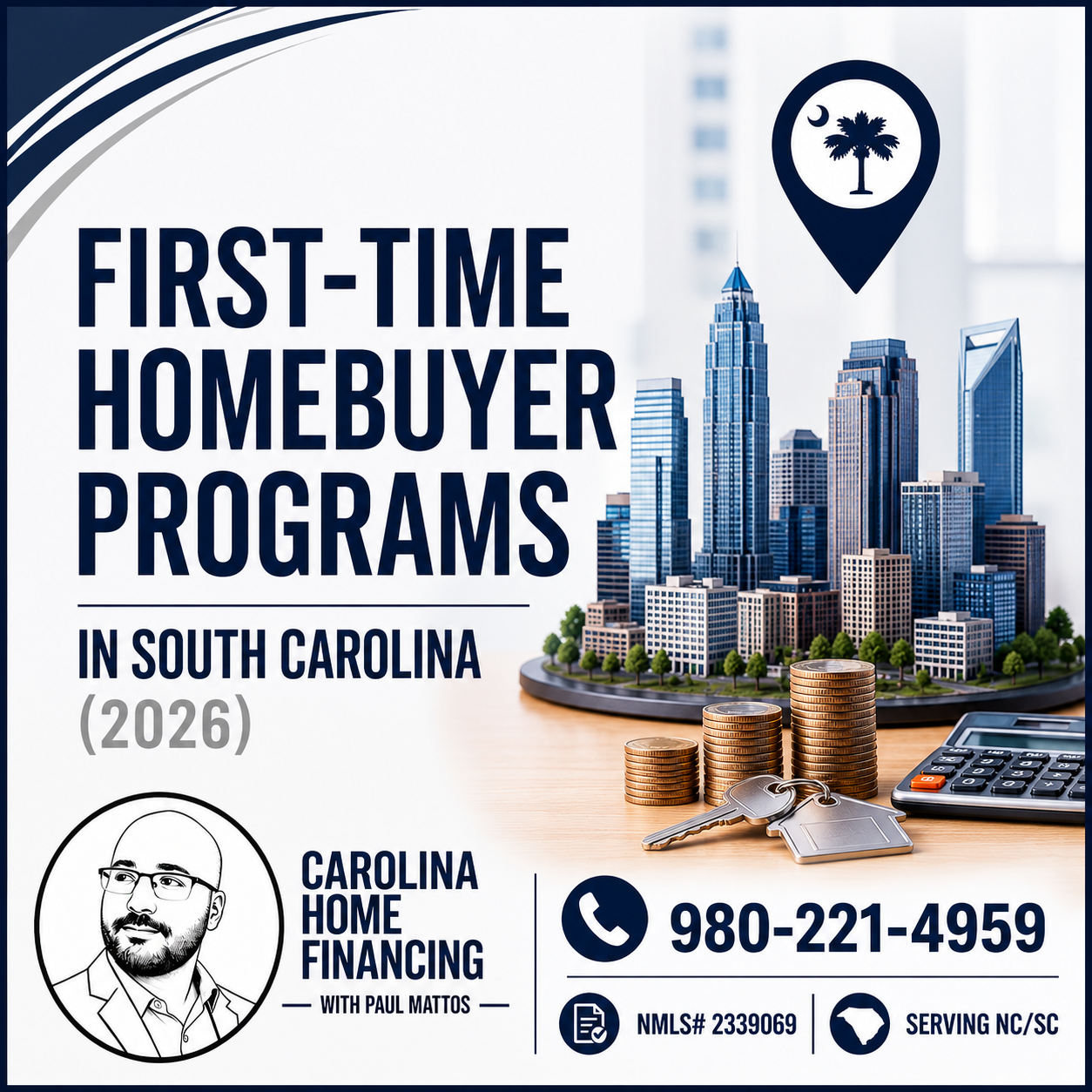 First-Time Homebuyer Programs in South Carolina (2026)