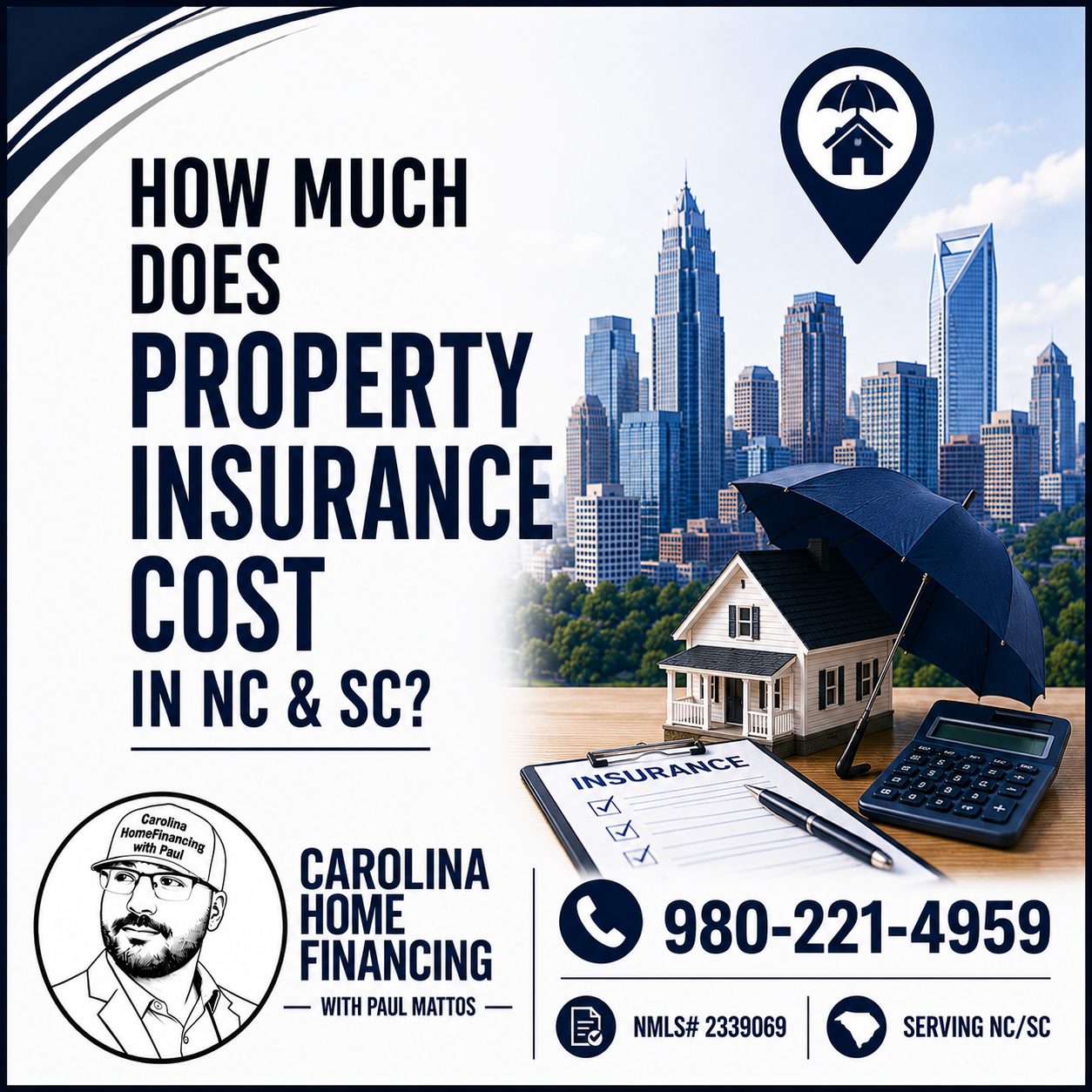How Much Does Property Insurance Cost in NC &amp; SC?