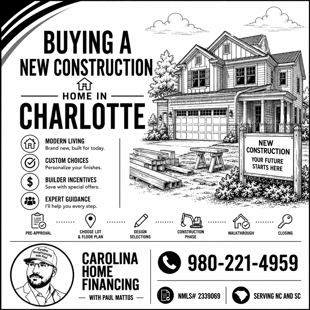 Buying a New Construction Home in Charlotte