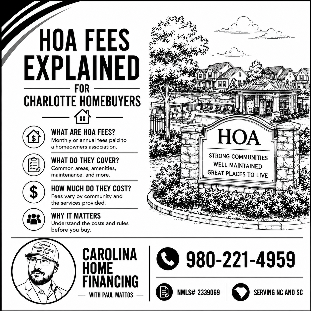 HOA Fees Explained for Charlotte Homebuyers