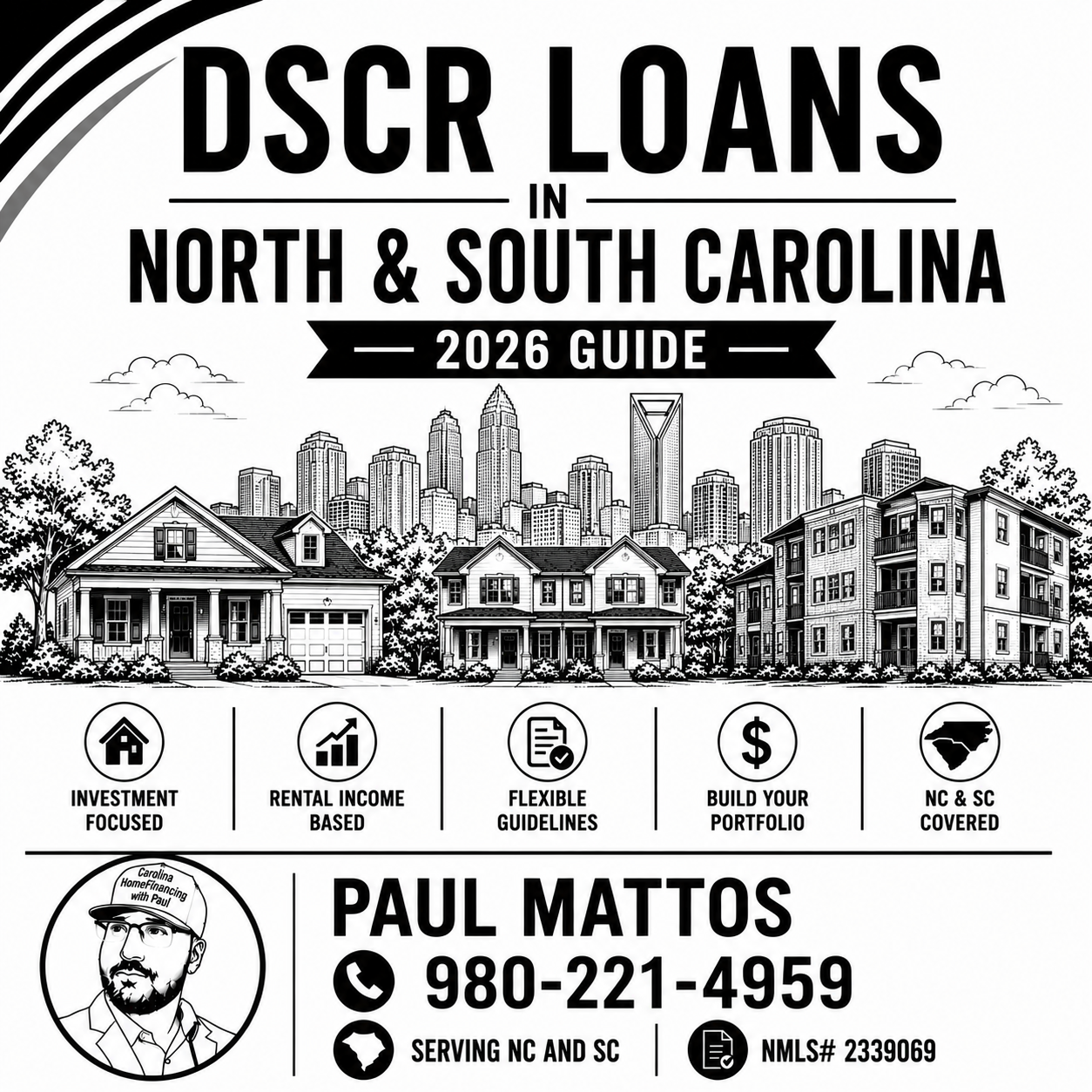 DSCR Loans in North &amp; South Carolina (2026 Guide)