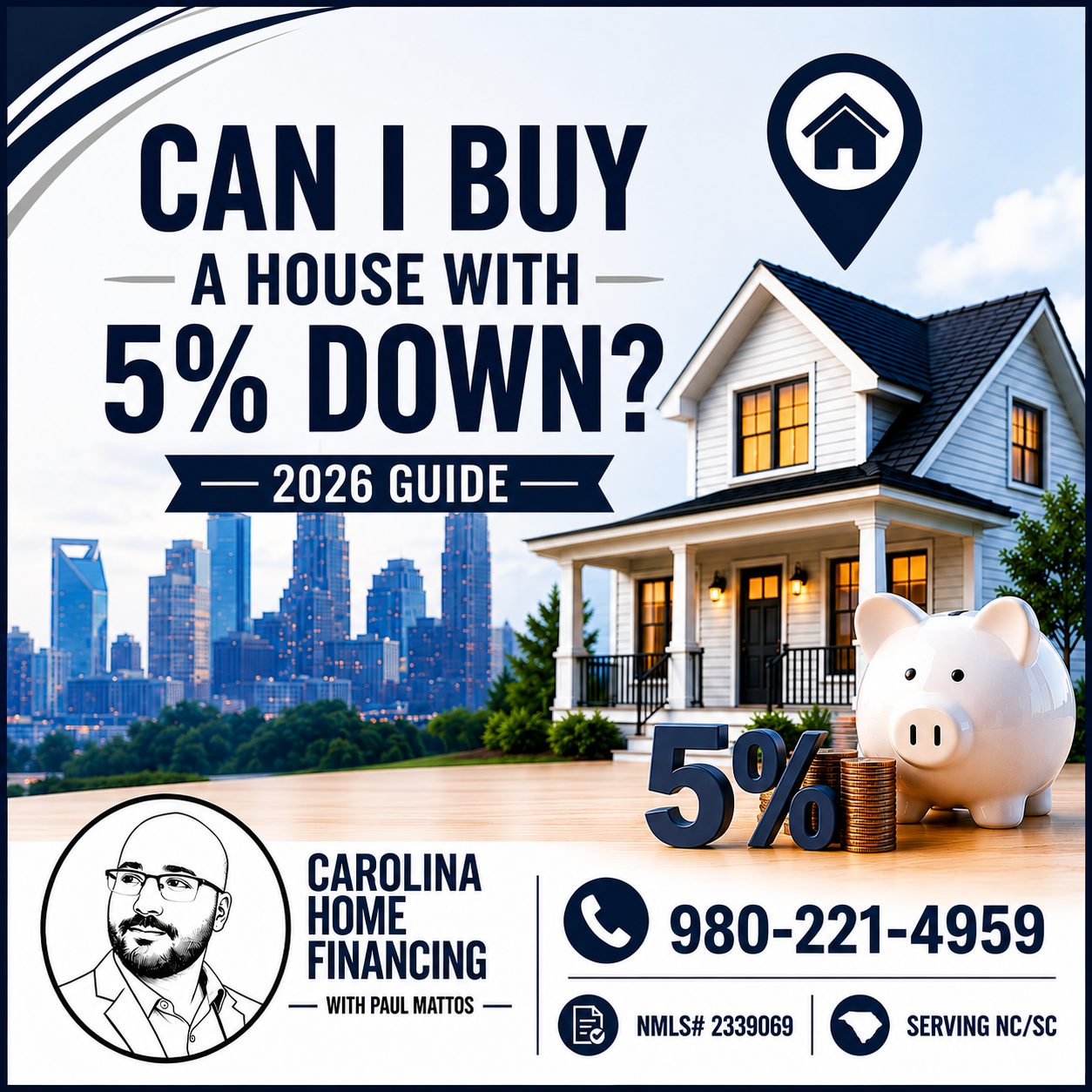 Can I Buy a House With 5% Down? (2026 Guide)