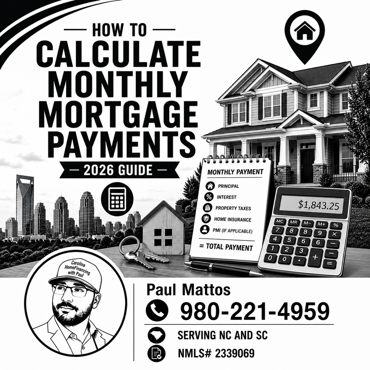 How To Calculate Monthly Mortgage Payments (2026 Guide)