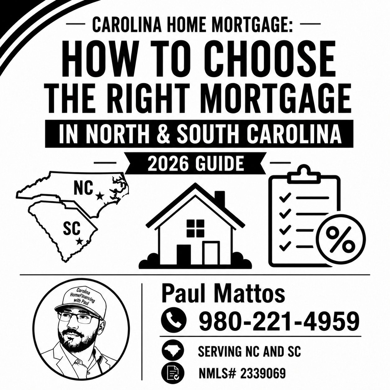 Carolina Home Mortgage: How To Choose The Right Mortgage in North &amp; South Carolina (2026 Guide)