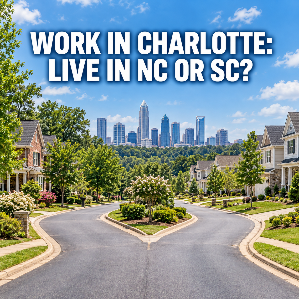 NC vs SC: Where Should You Live If You Work in Charlotte?