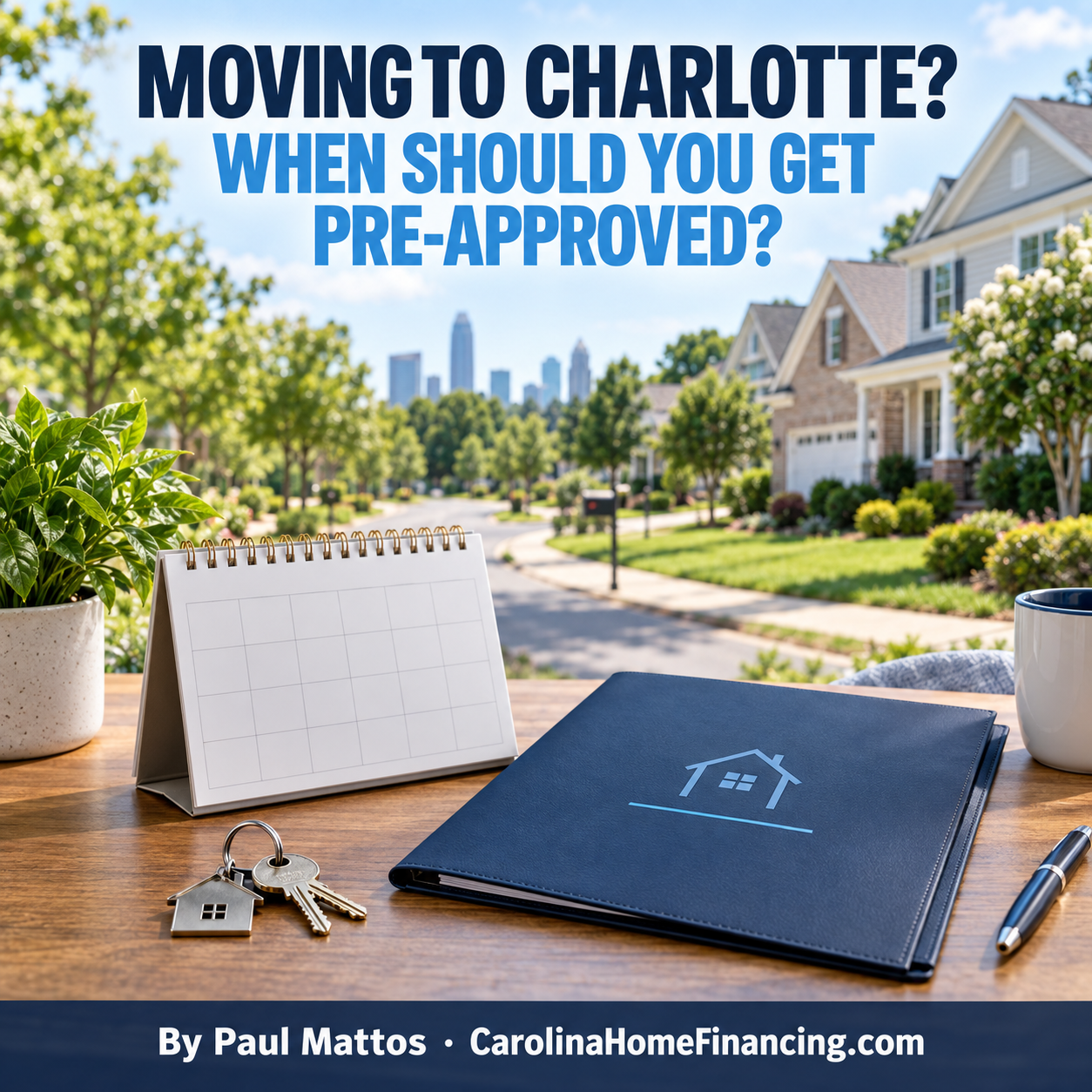 How Early Should I Get Pre-Approved If I’m Moving to Charlotte in 2027?