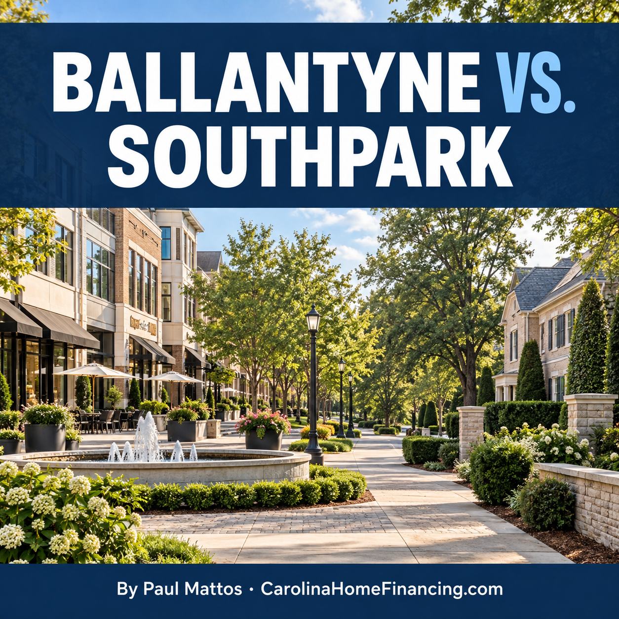 Ballantyne vs. SouthPark for Relocating Buyers