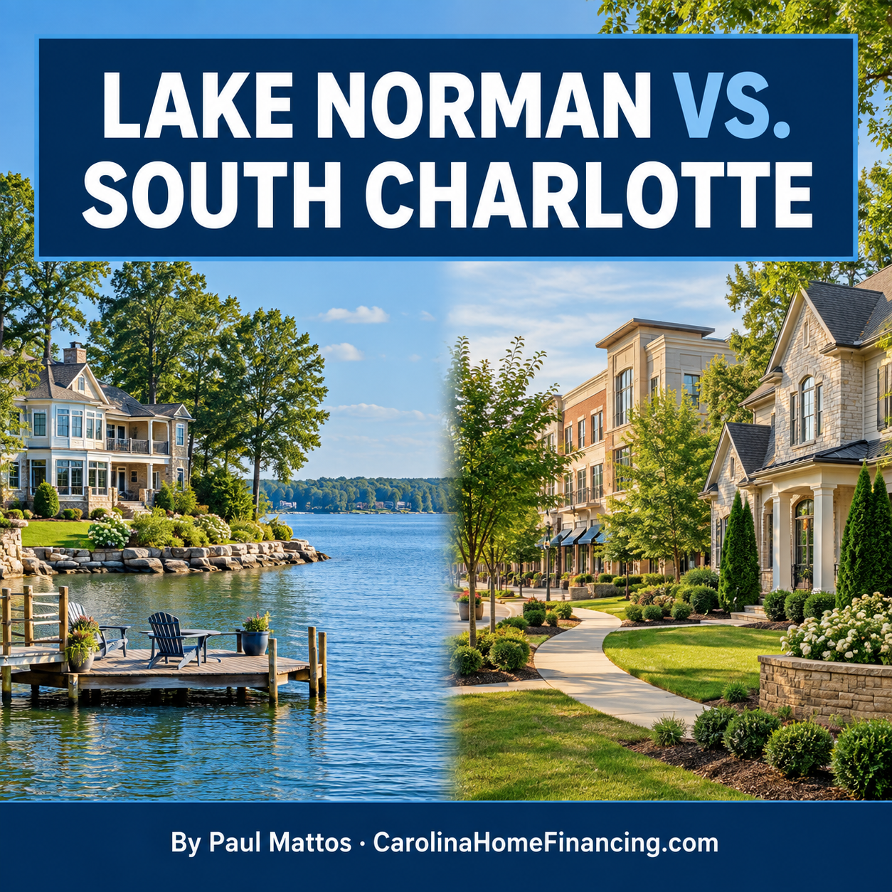 Lake Norman vs. South Charlotte: Which Is Better for Your Move?