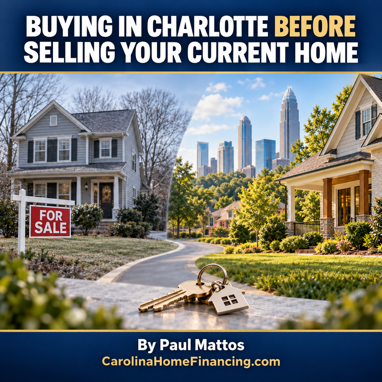 Buying in Charlotte Before Selling Your Current Home in Another State
