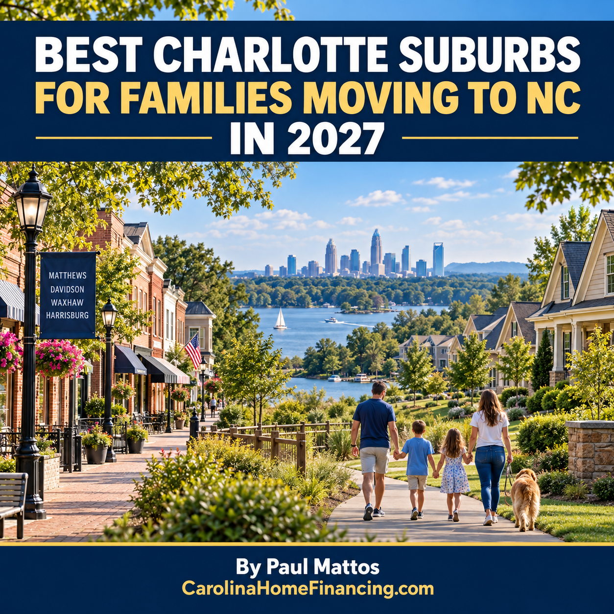 Best Charlotte Suburbs for Families Moving to NC in 2027