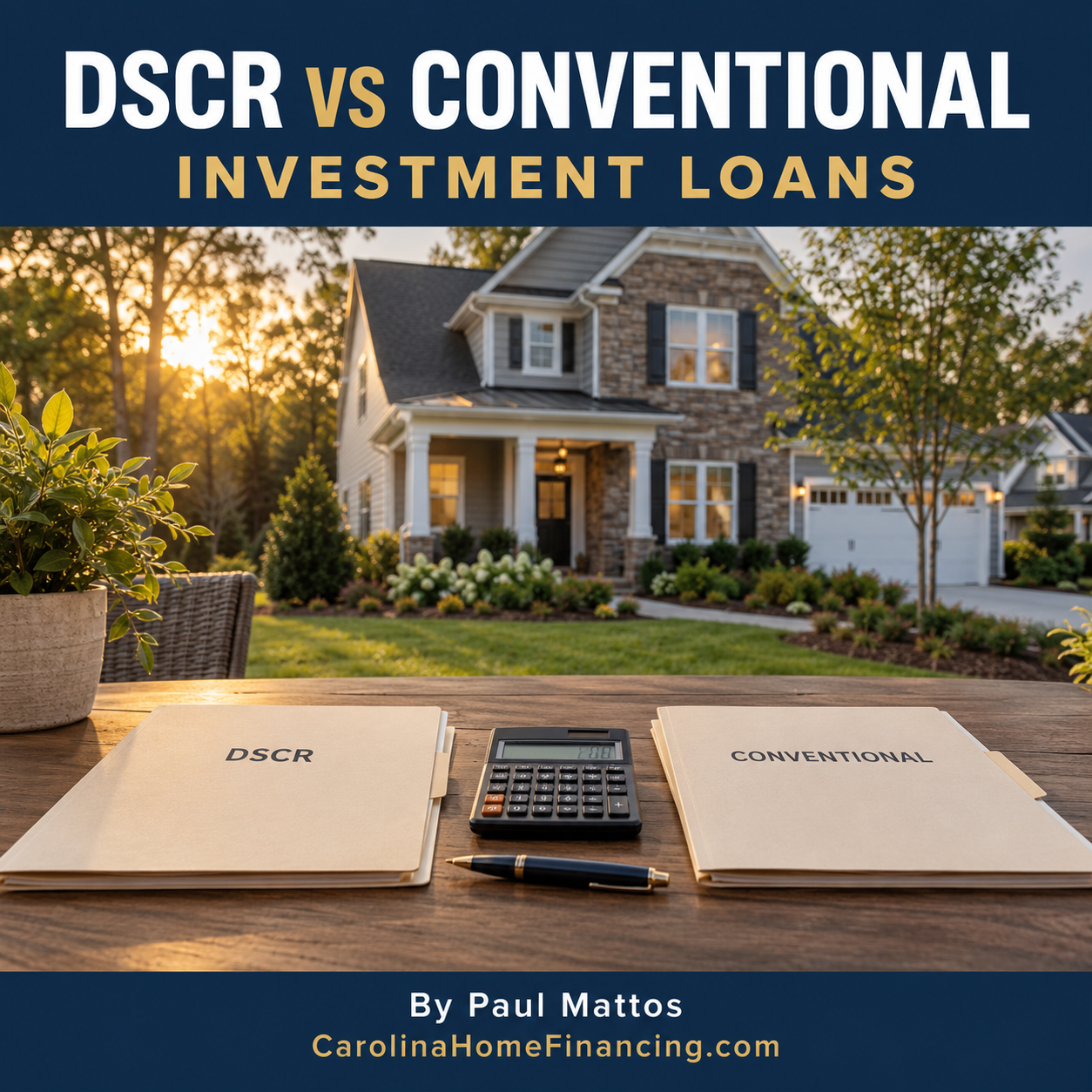 DSCR vs Conventional Investment Loans