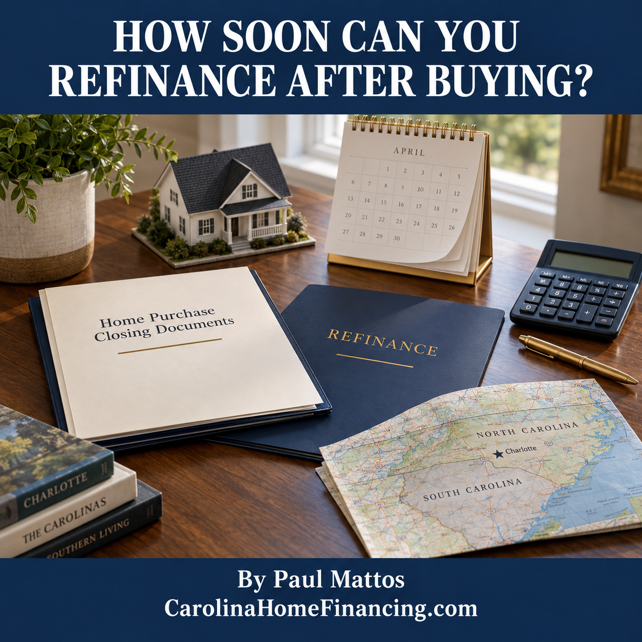 How Soon Can You Refinance After Buying?