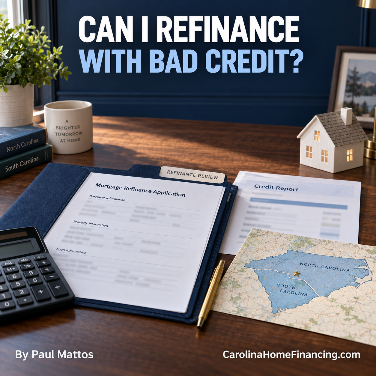 Can I Refinance With Bad Credit?