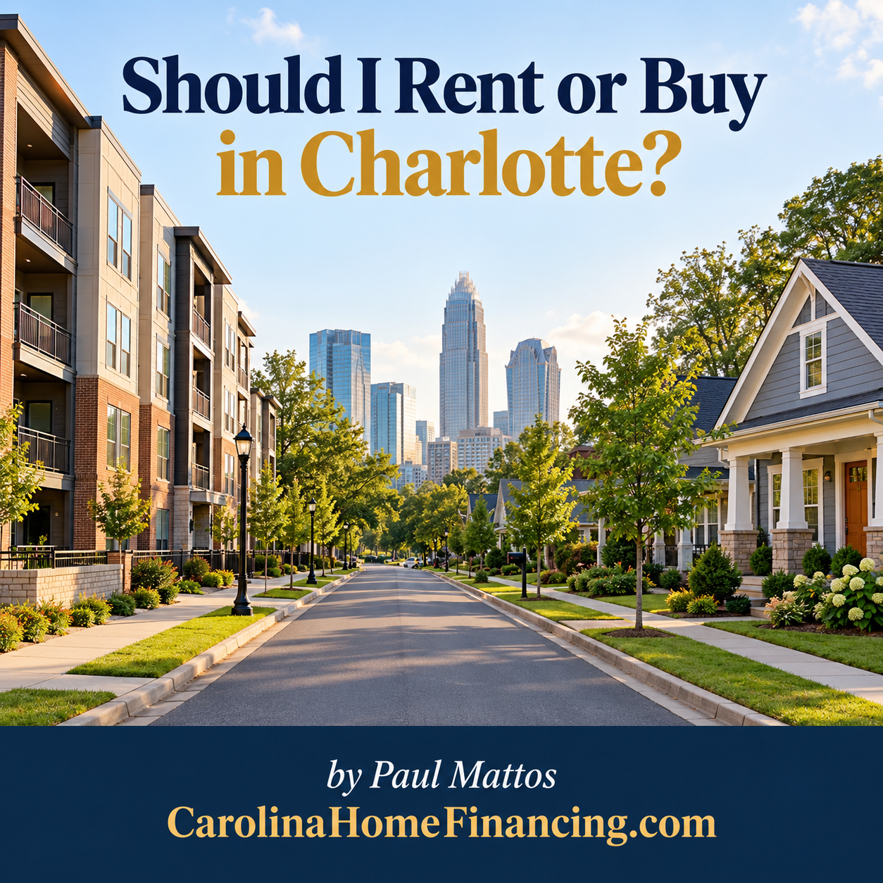 Should I Rent or Buy in Charlotte?