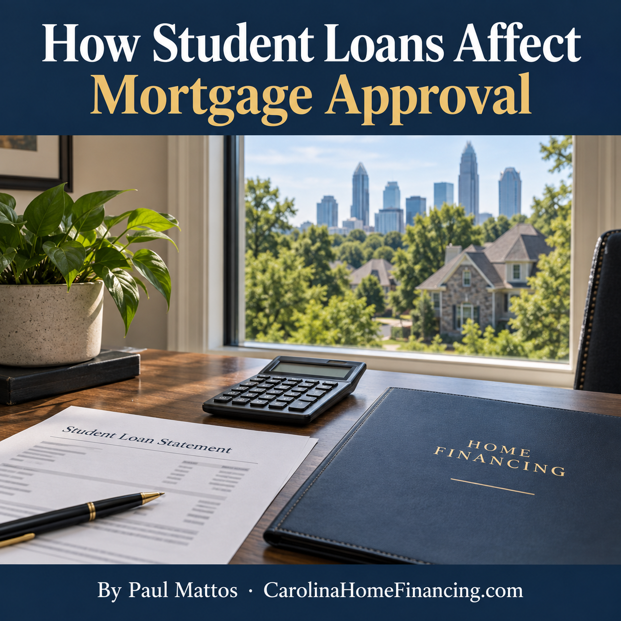 How Student Loans Affect Mortgage Approval