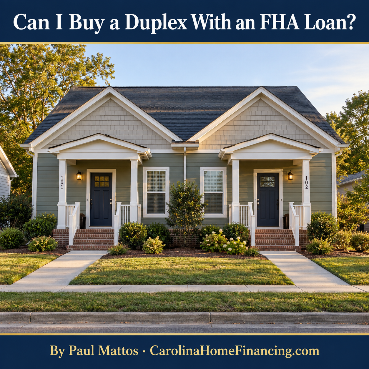 Can I Buy a Duplex With an FHA Loan?