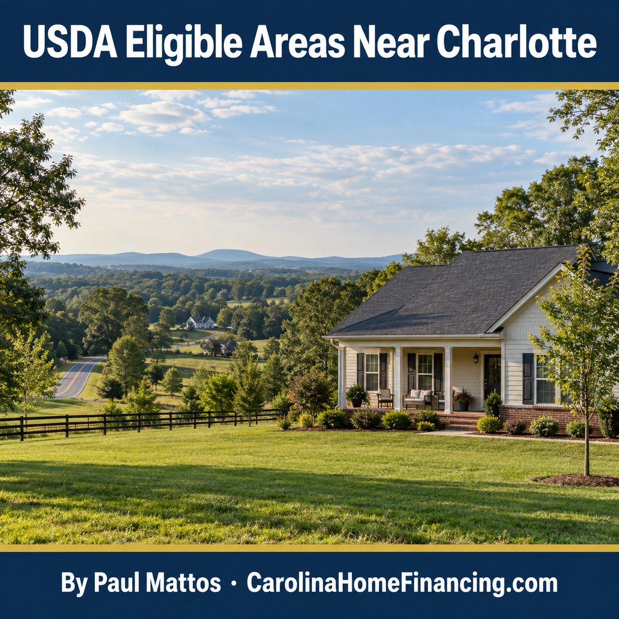 USDA Eligible Areas Near Charlotte