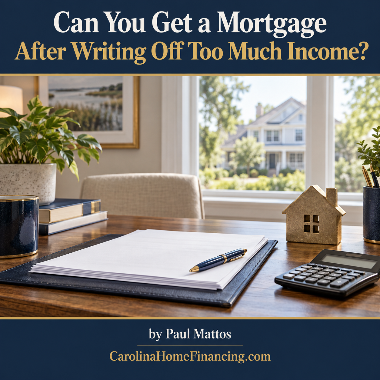 Can You Get a Mortgage After Writing Off Too Much Income?