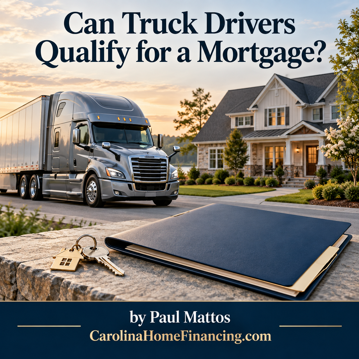 Can Truck Drivers Qualify for a Mortgage?