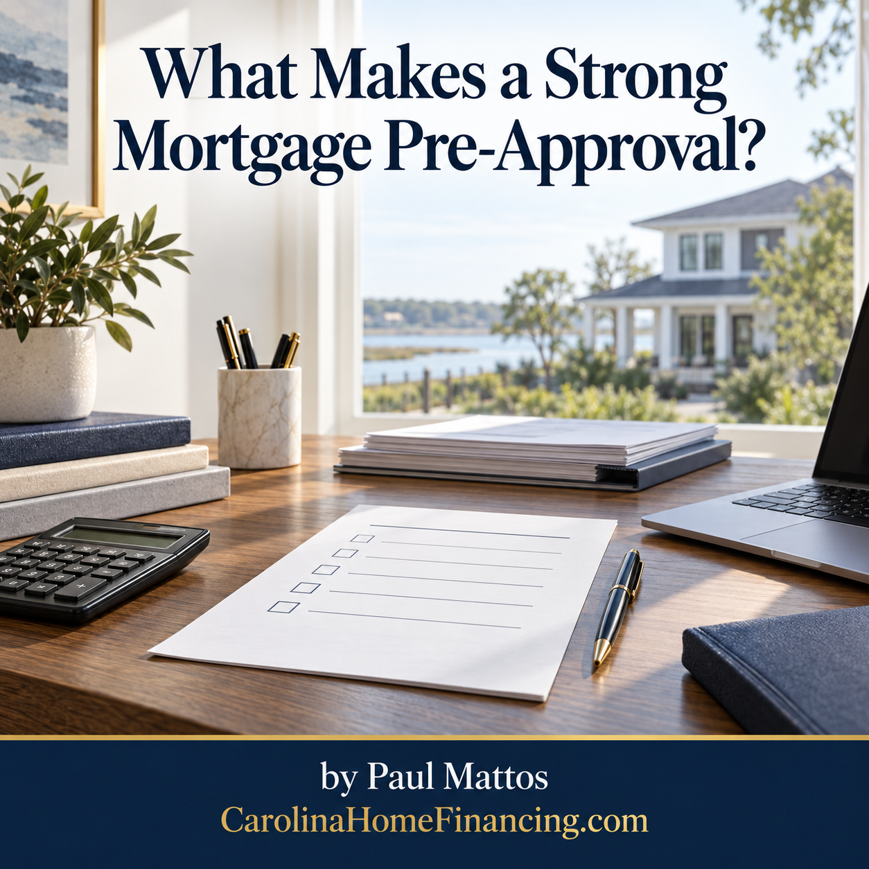 What Makes a Strong Mortgage Pre-Approval?
