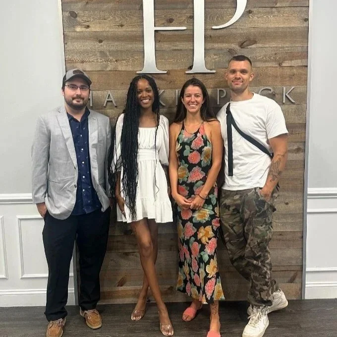 Relocated from out of state celebrating closing day with Realtor Sia Small