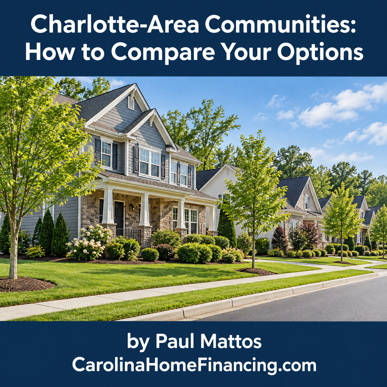 Charlotte-Area Communities: How to Compare Your Options