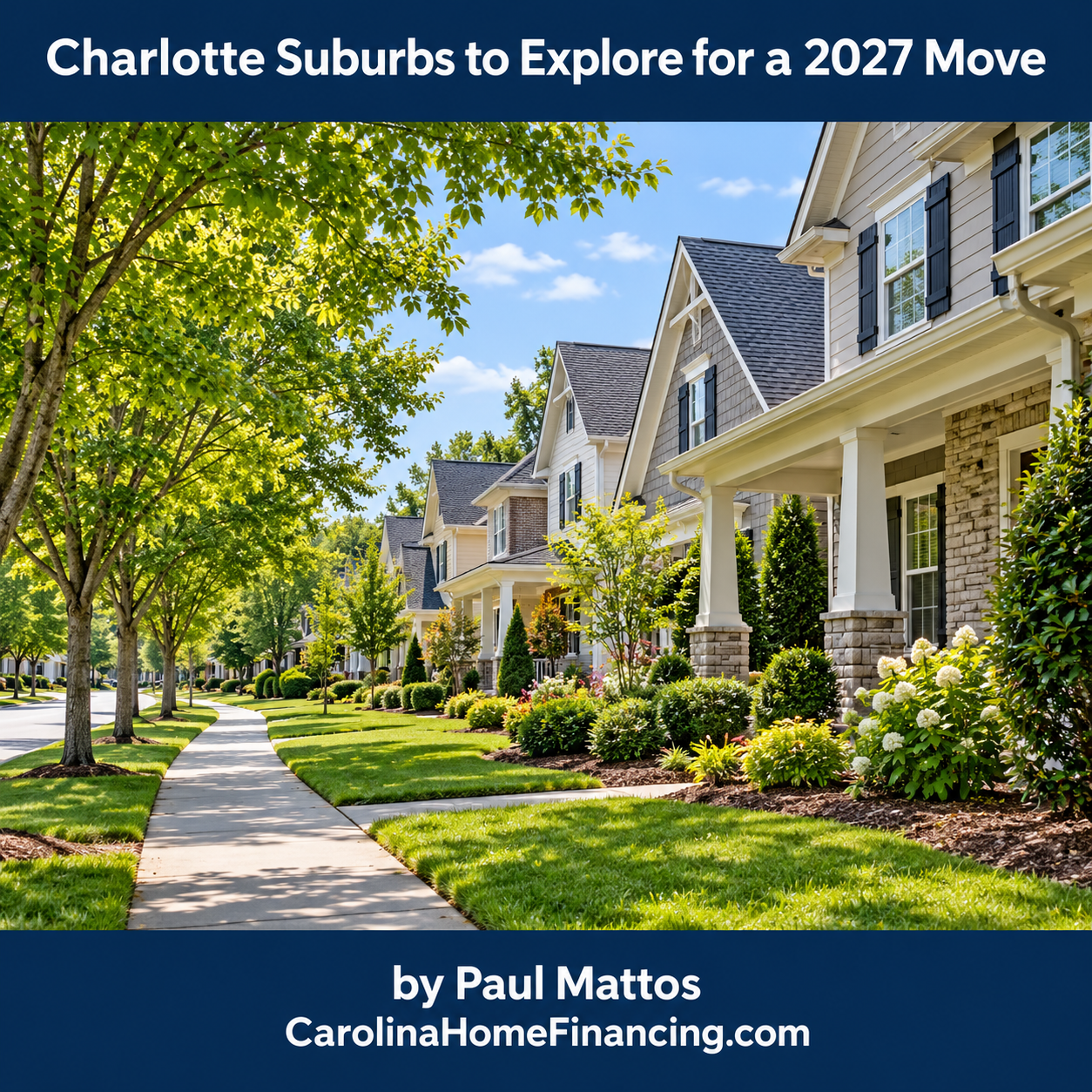 Charlotte Suburbs to Explore for a 2027 Move