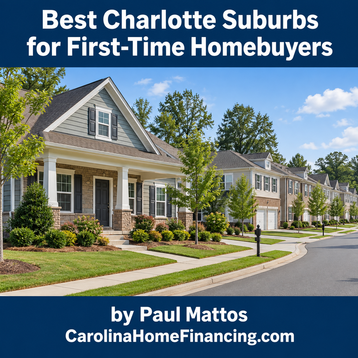 Charlotte Suburbs for First-Time Homebuyers: Costs and Commutes